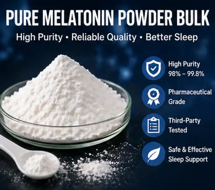 What Is the Purity Level of Bulk Melatonin Powder and Why It Matters for Your Supplements